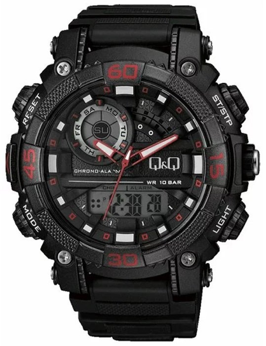 Zegarek Męski Q&Q Gw87-011 Sportowy Chrono Q&Q