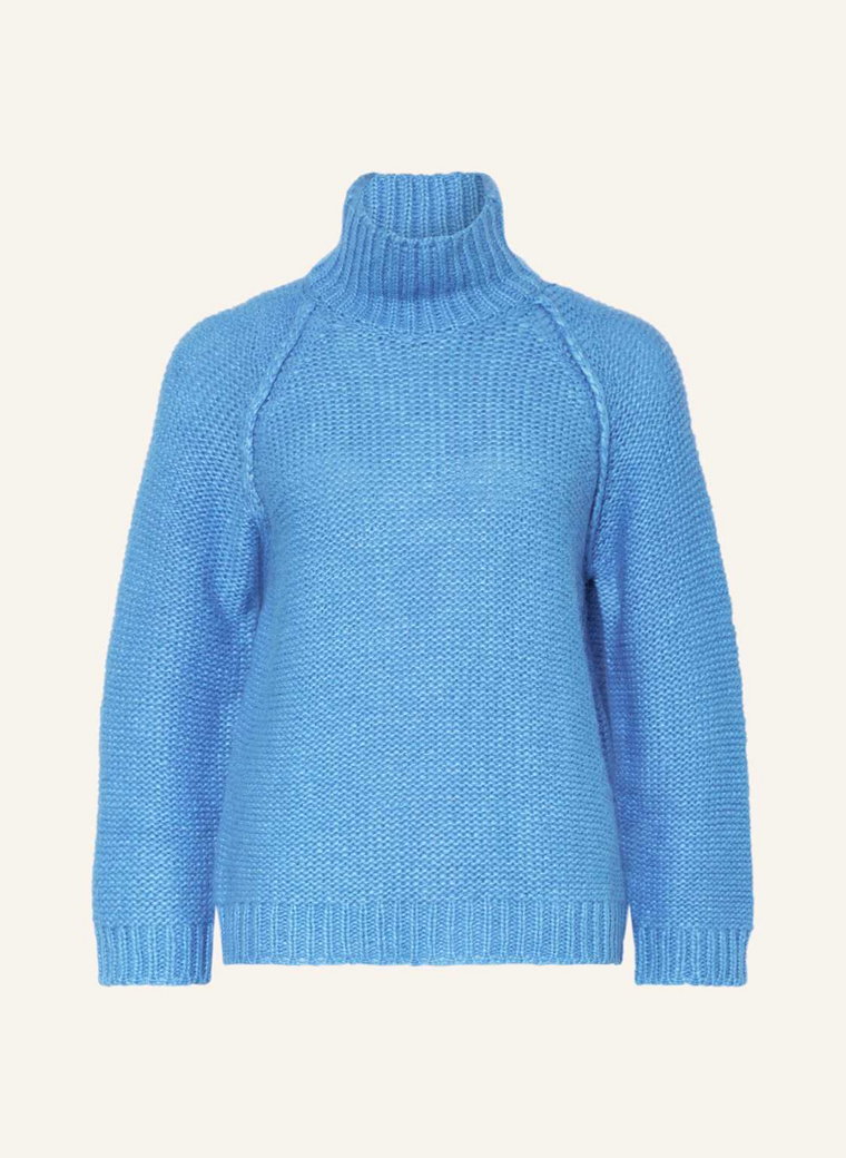 rosso35 Sweter Z Alpaki blau