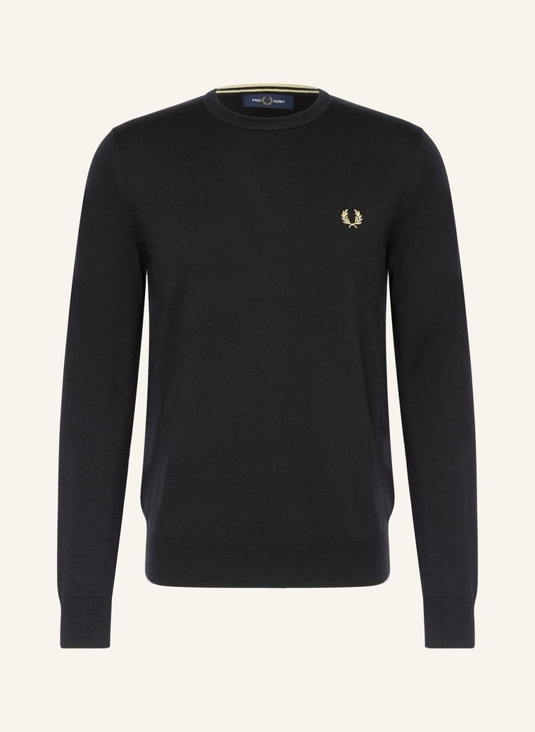 Fred Perry Sweter schwarz