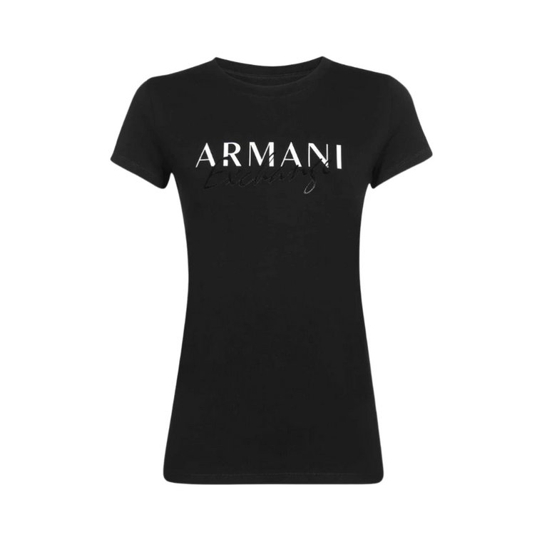 Klasyczna Koszulka w Stylu, Różne Kolory Armani Exchange