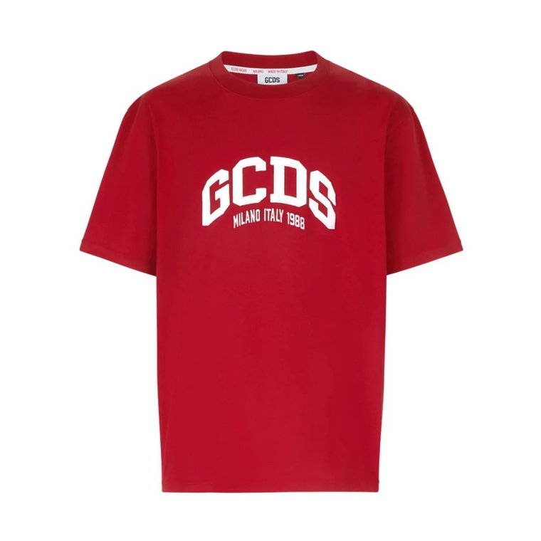 Prosty i efektowny T-shirt z krótkim rękawem Gcds