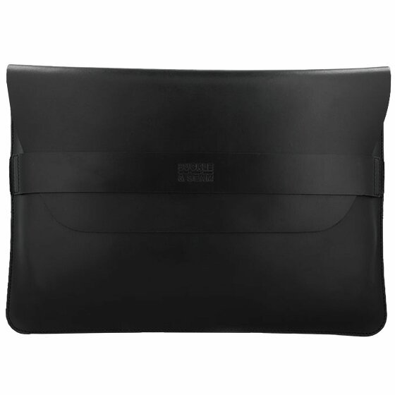 Buckle & Seam Terra Leather Laptop Sleeve 35 cm cognac