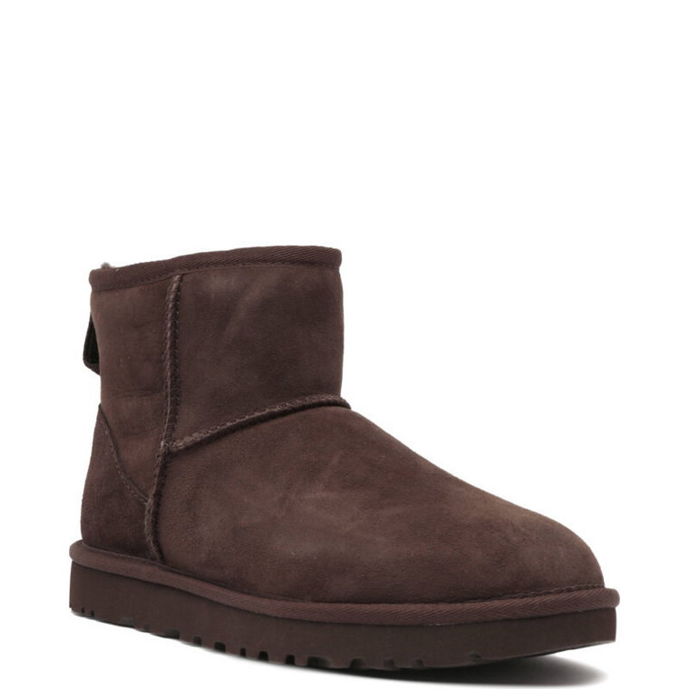 UGG Skórzane Śniegowce W Classic Mini II