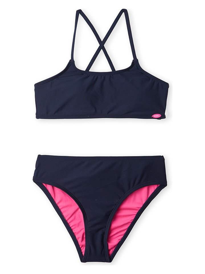 ONEILL Bikini "Essentials" w kolorze granatowo-różowym