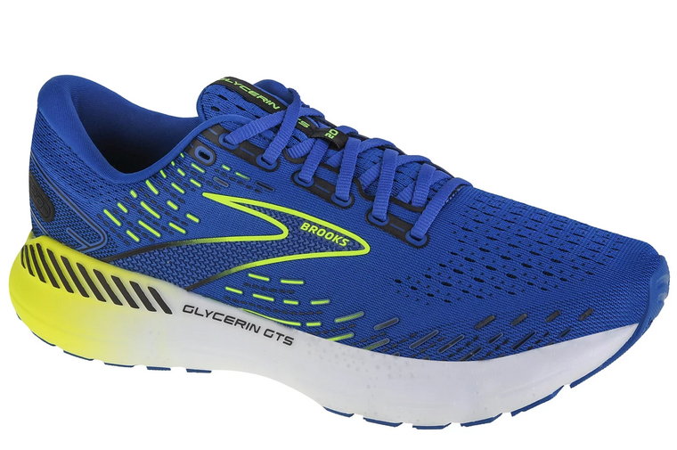 Brooks Glycerin GTS 20 1103831D482, Męskie, Niebieskie, buty do biegania, tkanina, rozmiar: 41