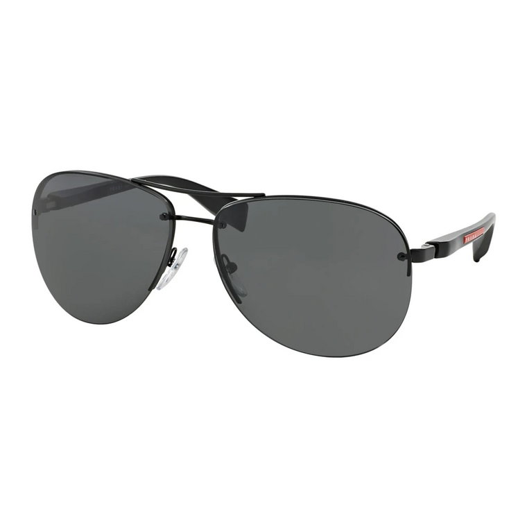 Stylowe okulary przeciwsłoneczne dla mężczyzn - Sport SPS 56Ms Prada