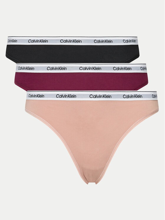 Komplet 3 par fig klasycznych Calvin Klein Underwear