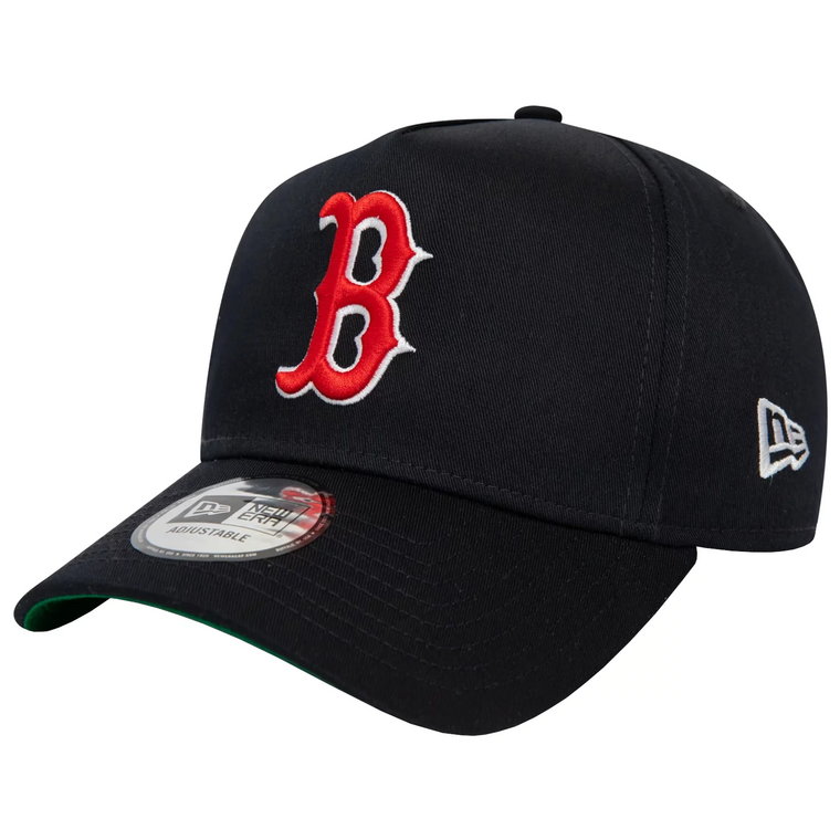New Era MLB 9FORTY Boston Red Sox World Series Patch Cap 60422502, Męskie, Granatowe, czapki z daszkiem, poliester, rozmiar: OSFM
