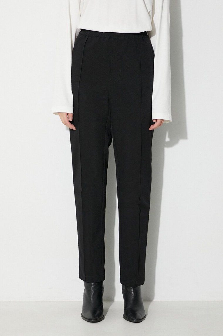 1017 ALYX 9SM spodnie kolor czarny proste high waist