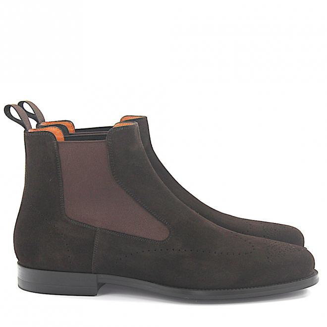 Santoni Chelsea Boots 15083 zamsz