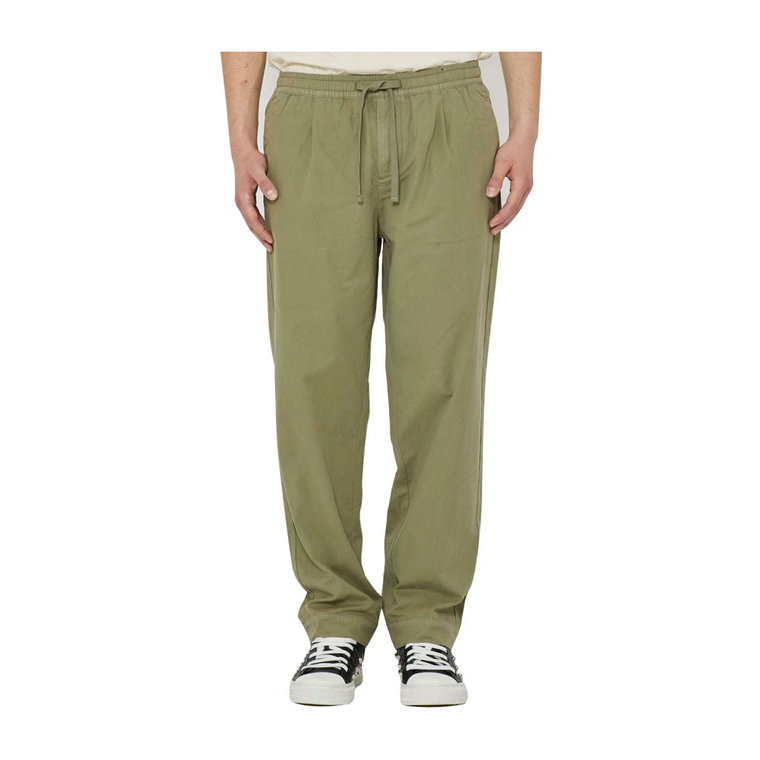 Casual Jogger Spodnie Zielony Lichen Richmond