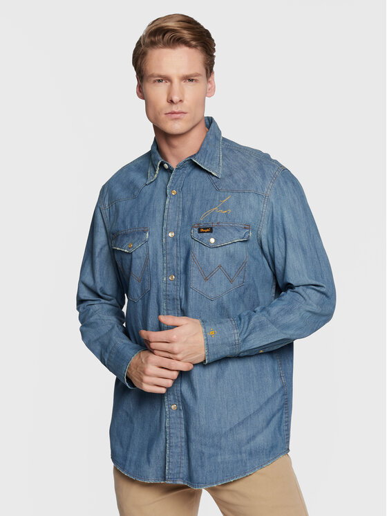 Koszula jeansowa Wrangler