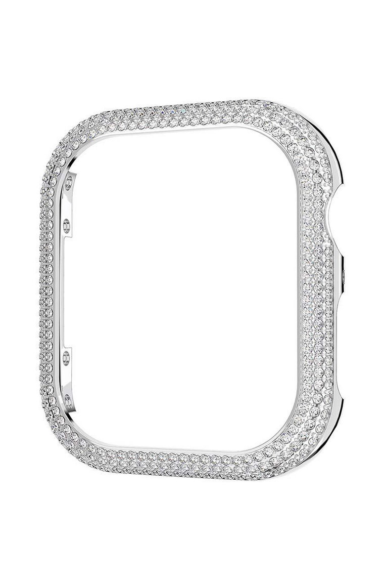 Swarovski etui na smartwatch SPARKLING kolor biały