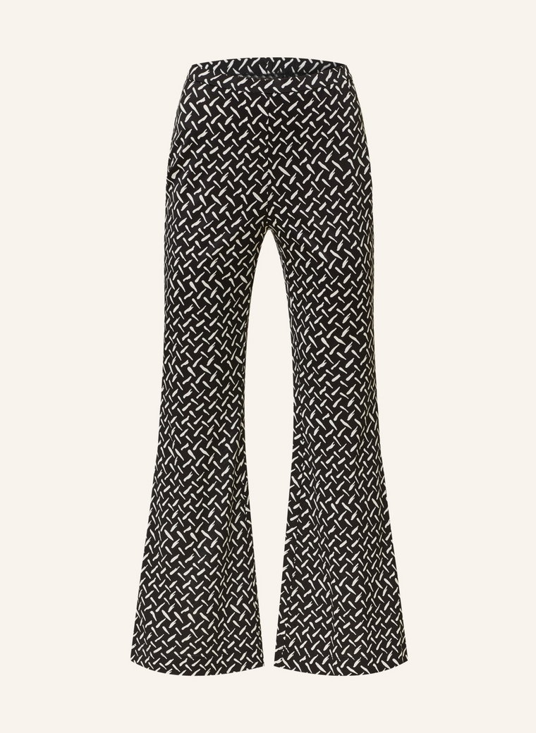Diane Von Furstenberg Spodnie Bootcut Brooklyn schwarz