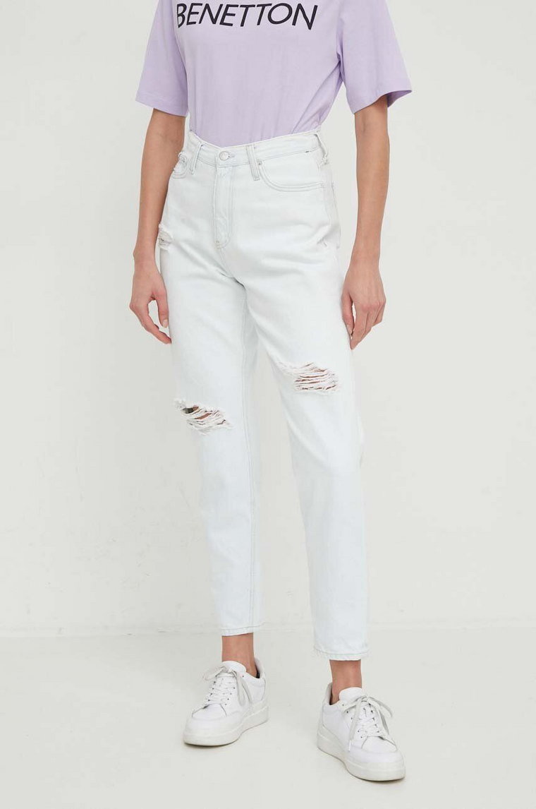 Calvin Klein Jeans jeansy damskie high waist