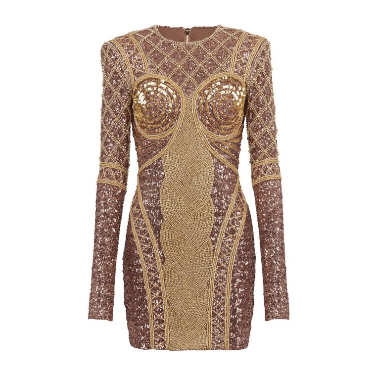 Short embroidered dress Balmain