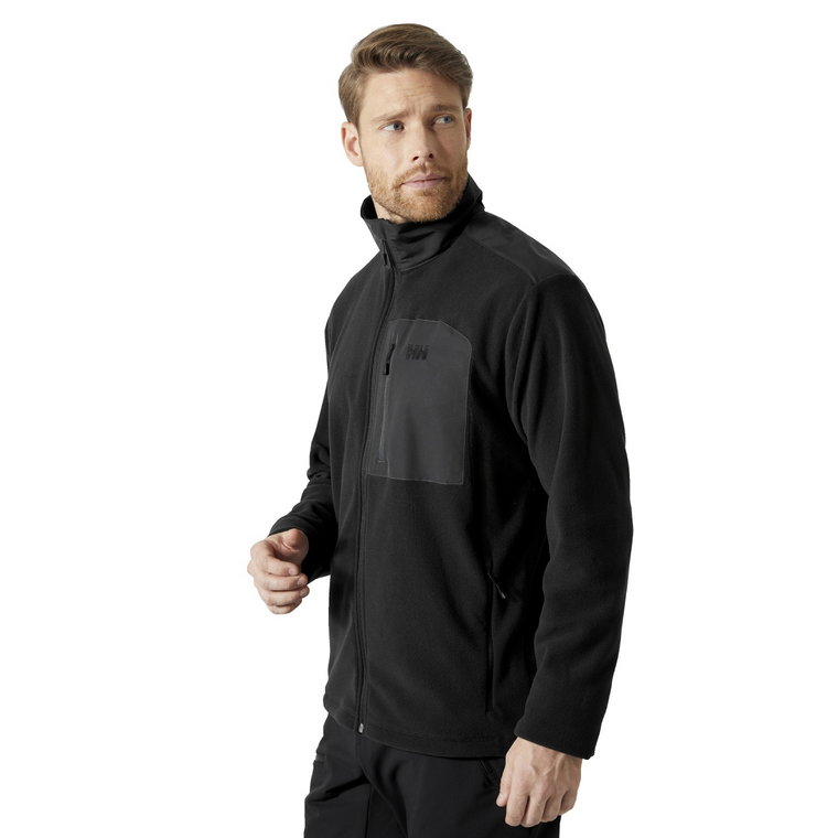 Męska kurtka polarowa Helly Hansen Daybreaker Block Jacket black - S