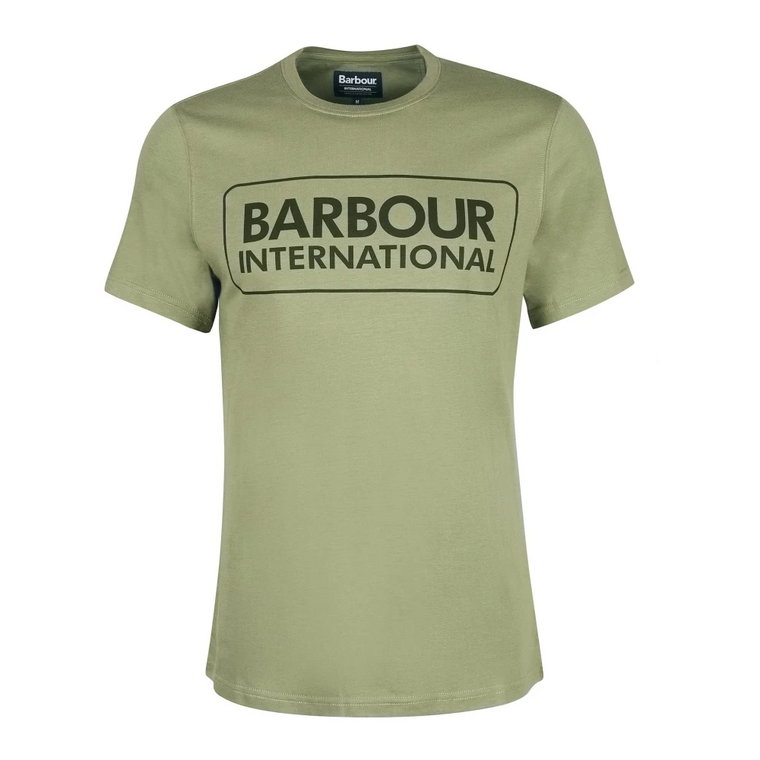 Podstawowy Duży Logo Koszulka Motocyklowa Barbour
