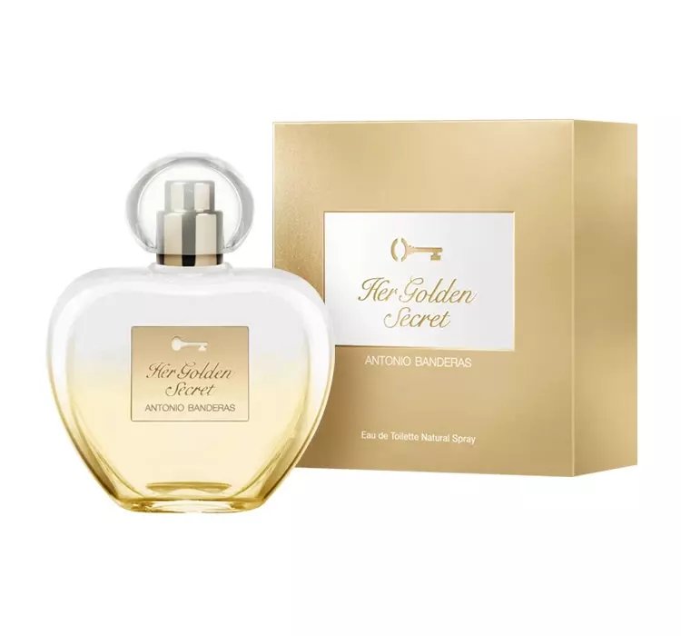 ANTONIO BANDERAS HER GOLDEN SECRET WODA TOALETOWA SPRAY 80ML