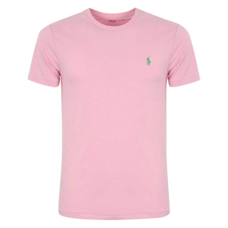 Męskie Polo T-shirty w kolorze różowym Ralph Lauren