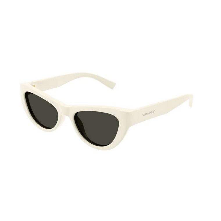 Okulary SL 676 Ivory Grey Saint Laurent