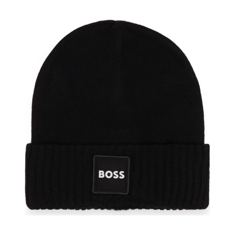 BOSS Kidswear Czapka | z dodatkiem wełny