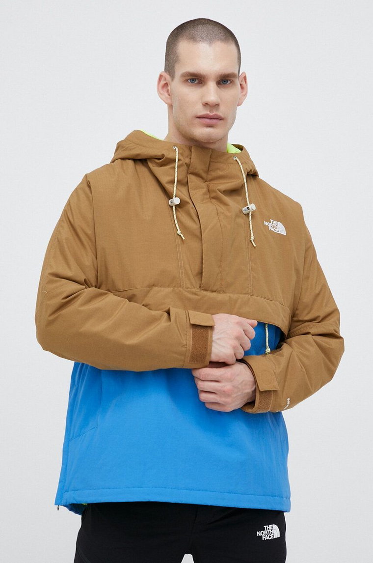 The North Face kurtka outdoorowa 78 Low-Fi Hi-Tek kolor brązowy