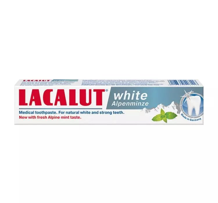 LACALUT WHITE ALPENMINZE WYBIELAJĄCA PASTA DO ZĘBÓW 75ML