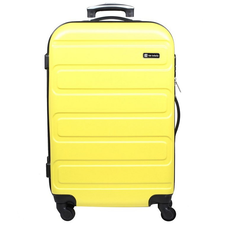 Żółta duża walizka 75 cm Alexa