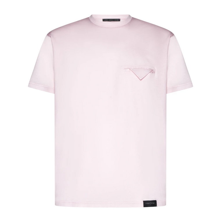 Różowe T-shirty i Polosy Low Brand