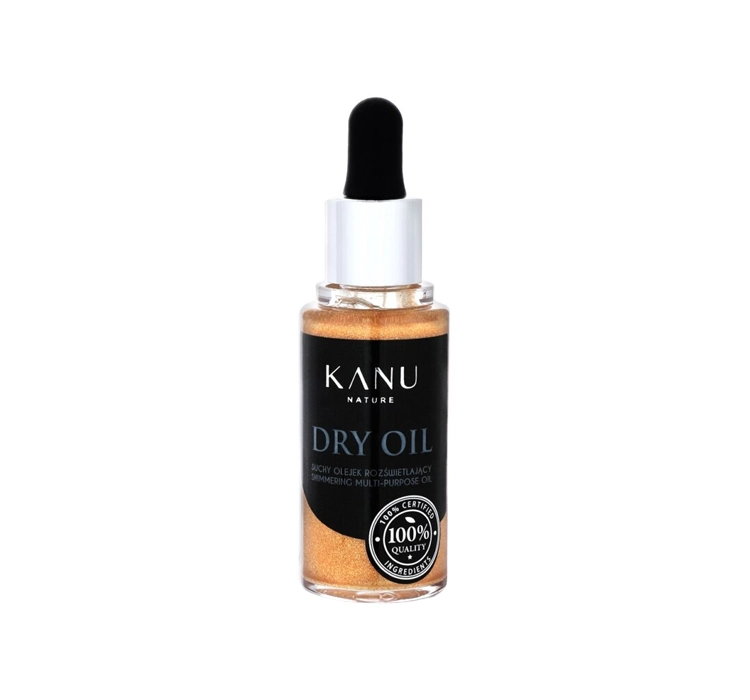 KANU NATURE SUCHY OLEJEK ROZŚWIETLAJĄCY Z MIKĄ TOXIC GLAMOUR 30ML