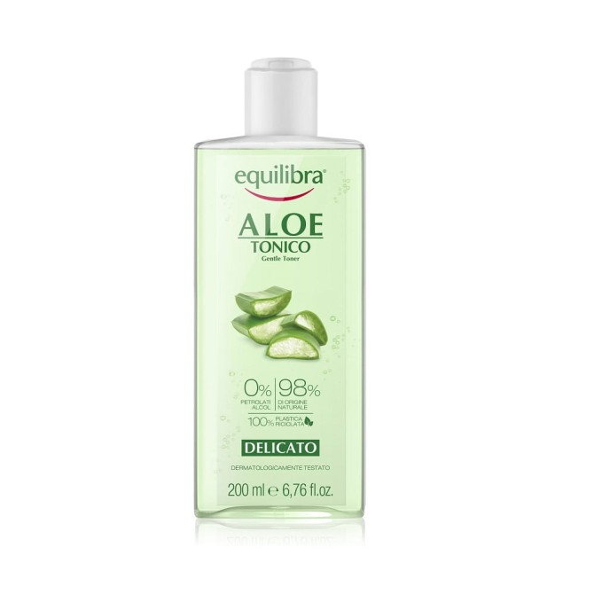 Equilibra Aloe Gentle Toner tonik aloesowy do twarzy 200ml