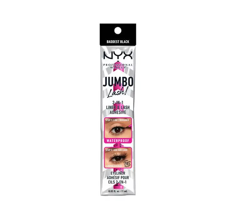 NYX PROFESSIONAL MAKEUP JUMBO LASH! EYELINER W PISAKU 1ML