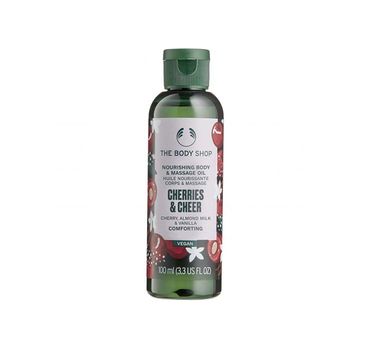 THE BODY SHOP CHERRIES CHEER OLEJEK DO MASAŻU CIAŁA 100ML