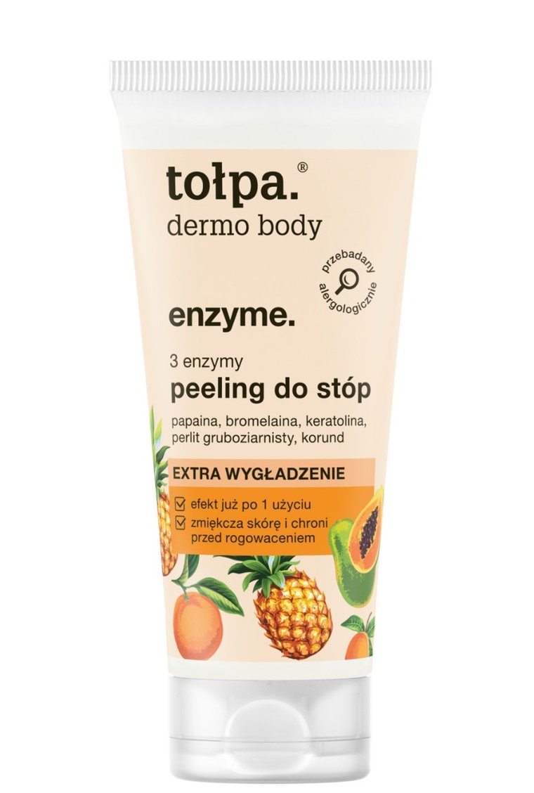 Tołpa Dermo Pedi Enzyme Peeling do stóp 3 enzymy