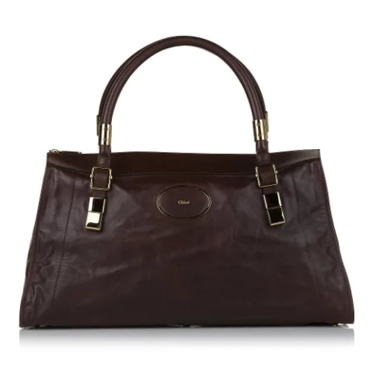 Pre-owned Leather handbags Chloé Pre-owned