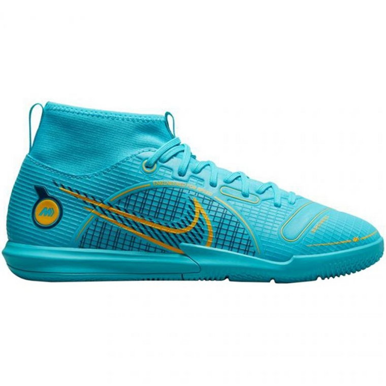 Buty piłkarskie Nike Mercurial Superfly 8 Academy Ic Jr DJ2860 484 niebieskie niebieskie