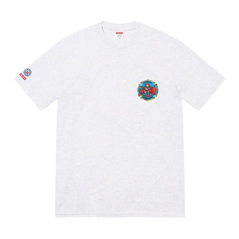 Limitowana Edycja Engine 9 Tee Ash Grey Supreme