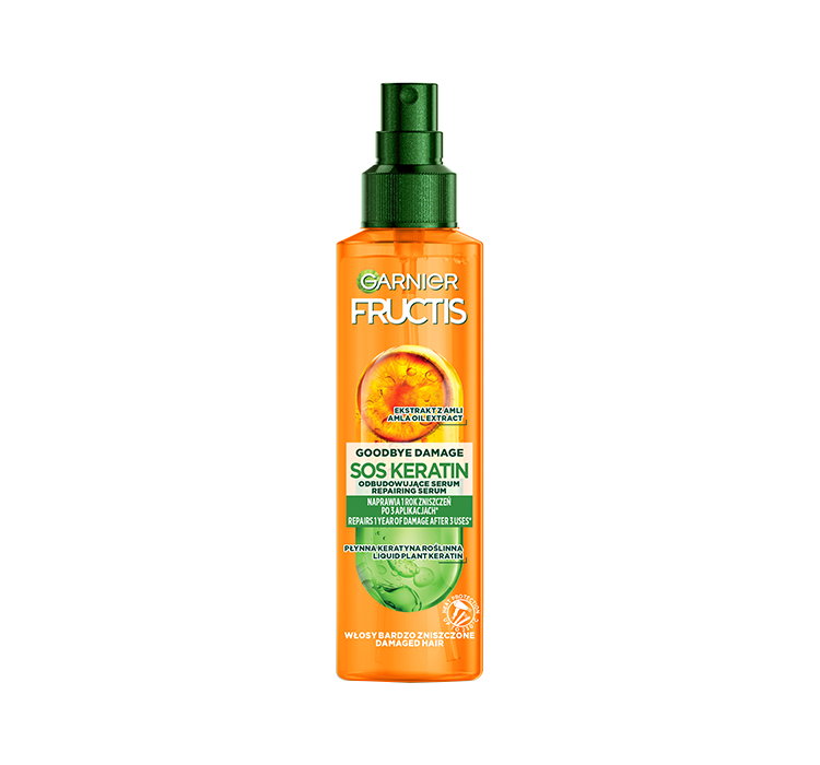 GARNIER FRUCTIS GOODBYE DAMAGE SOS KERATIN ODBUDOWUJĄCE SERUM BEZ SPŁUKIWANIA 150ML