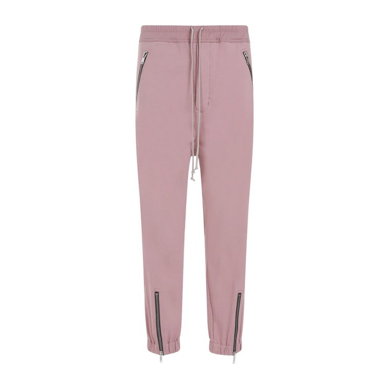 Różowe & Fioletowe Spodnie Track Pants Rick Owens
