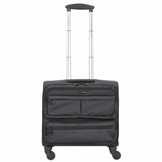 Lightpak Ronney 4-Wheel Business Trolley 45 cm przegroda na laptopa anthrazit