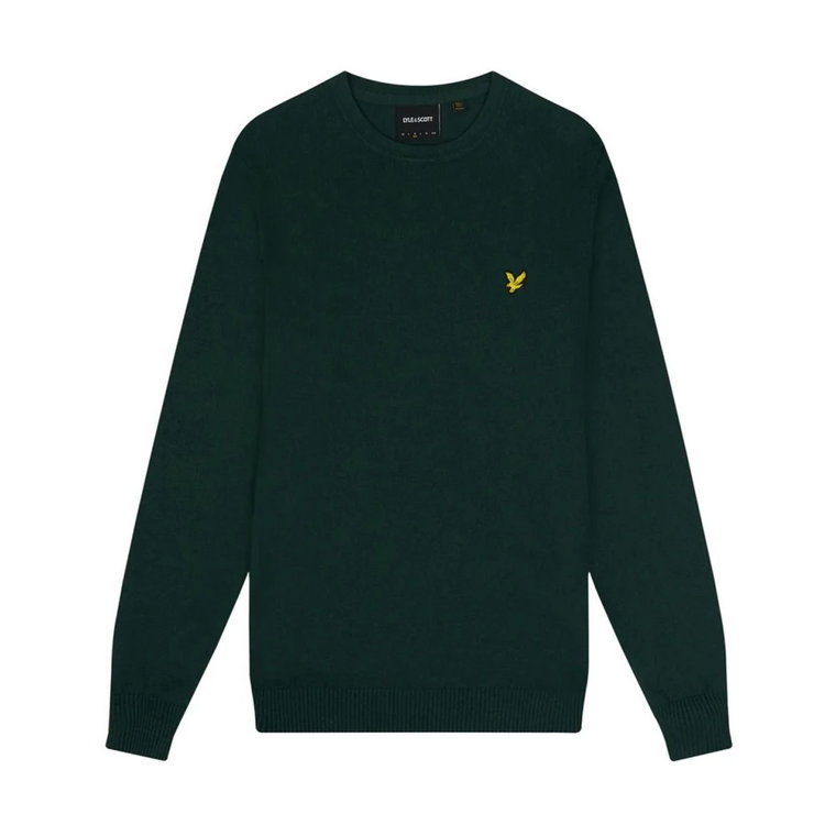 Klasyczny Cotton Merino Crew Neck Jumper Lyle & Scott