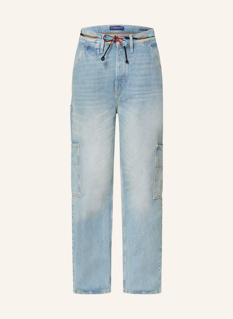 Scotch & Soda Jeansy Bojówki blau