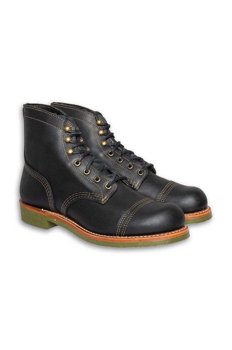 Red Wing buty wysokie Iron Ranger męskie kolor czarny 4331