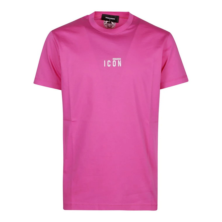 260 Fuxia Icon Logo T-Shirt Dsquared2