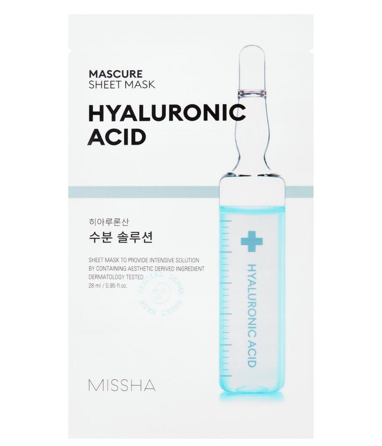 Missha Mascure Hydra Solution Sheet Mask Hyaluronic Acid 28ml