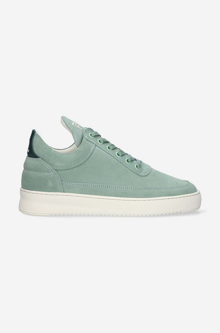 Filling Pieces sneakersy zamszowe Low Top Suede 10122792080 kolor zielony