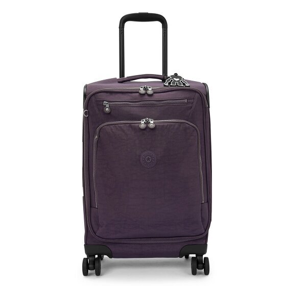 Kipling New Youri Spin 4 kółka Walizka kabinowy 55 cm ultimate plum