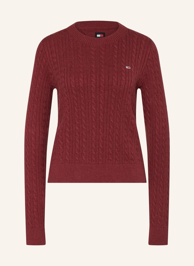 Tommy Jeans Sweter rot