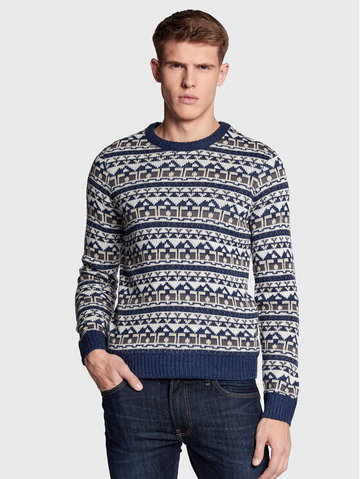 Sweter 20714637 Kolorowy Regular Fit